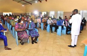Poursuite du dialogue itinérant dans la Donga:Joël Aïvo reçu dans la ferveur à Djougou