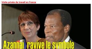 Visite privée de travail en France/Azannaï ravive le symbole de la jarre trouée du Roi Ghézo